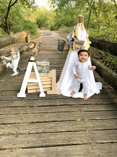 Baby Andrew King of the Wild Things 